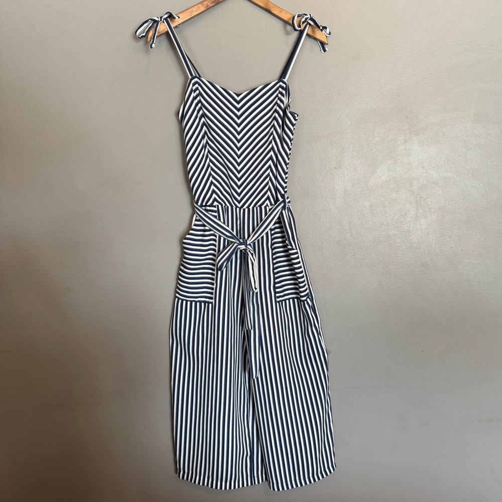 Stripe Jumpsuit by Monteau
